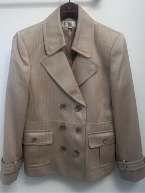 Vintage Y2K Tahari Arthur S. Levine Double Breasted Blazer Jacket Women’s 10